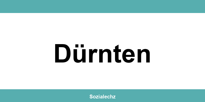 Telefonnummer und Anmeldung beim Sozialamt in Dürnten